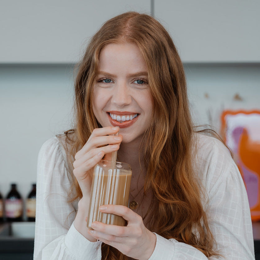 Iced Coffee Glas "Rise"